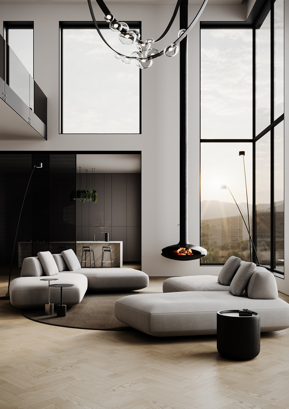 Кварцевый паркет Quartz Parquet Штучный паркет Дуб Маскарпоне 44-1258-06 5/0,6 мм