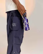 Брюки Called a Garment Multi pocket темно-синие