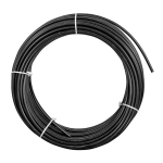 Труба гладкая ПНД жесткая d20 мм (100 м) черная EKF-Plast (100.00 шт.)