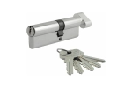 Цилиндровый механизм НОРА-М ЕСО Z ЛВ-80 45-35 хром Х 16097