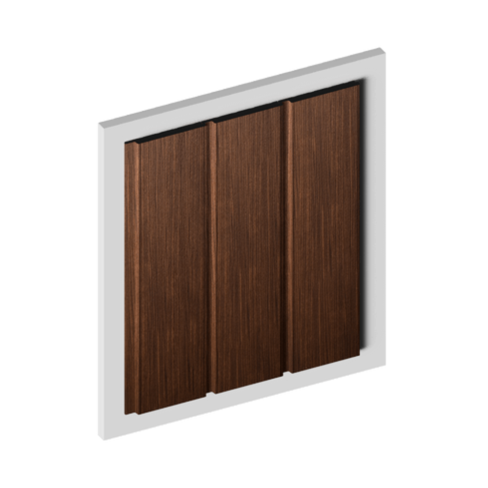 Стеновая панель HiWood декорированная, 270x12 см