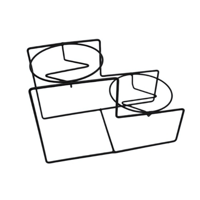 Подставка для цветов напольная "Симпл Кубики" на 2 горшка, металл М0000391
