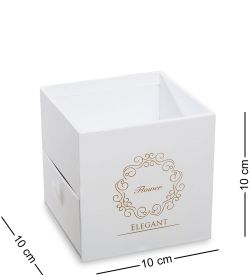 WG-100-B Коробка подарочная «Букет с сюрпризом» цв.белый