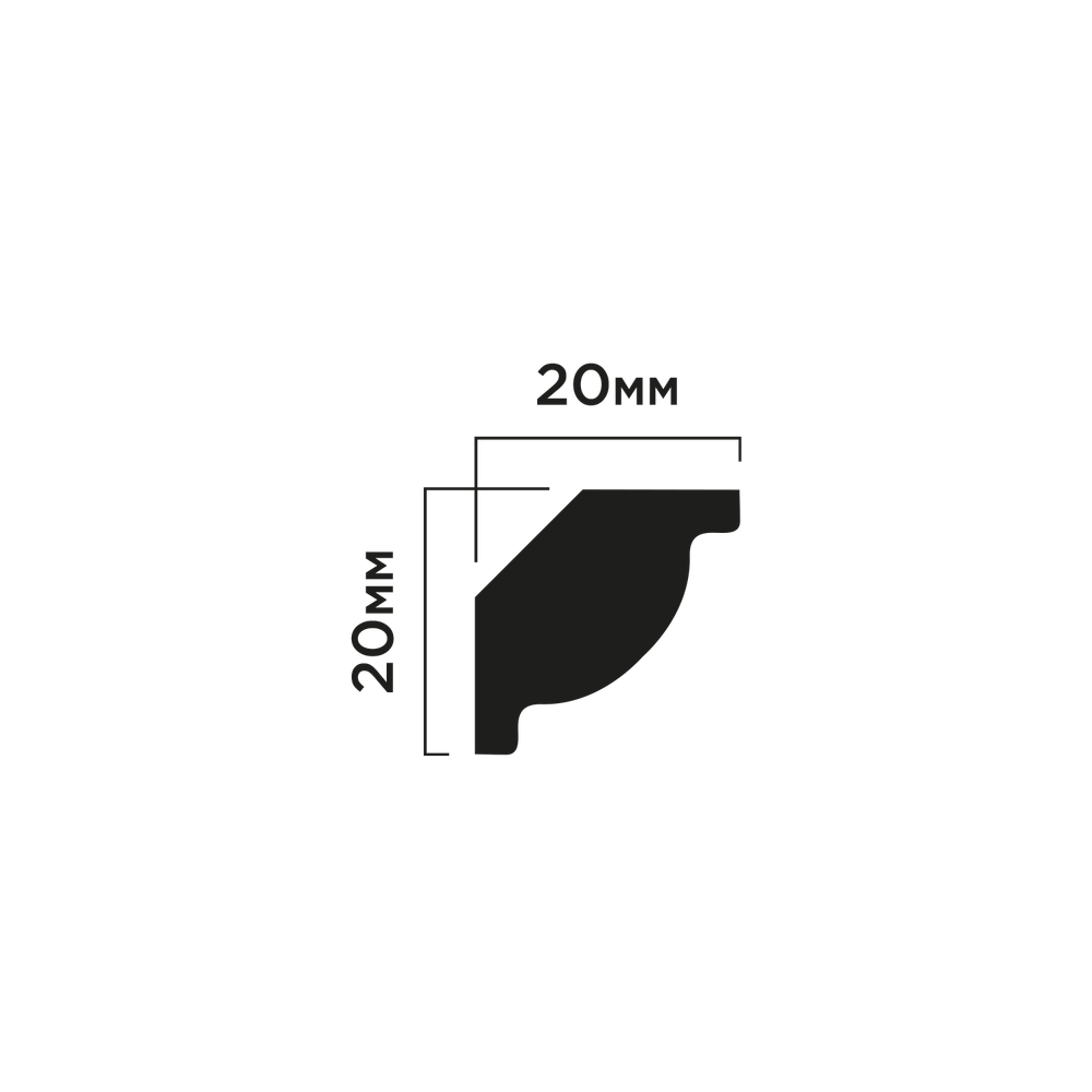 Карниз потолочный CI20V2