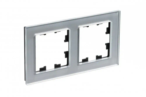 ATLASDESIGN NATURE 2-постовая РАМКА, ОРГАНИЧЕСКОЕ СТЕКЛО АЛЮМИНИЙ