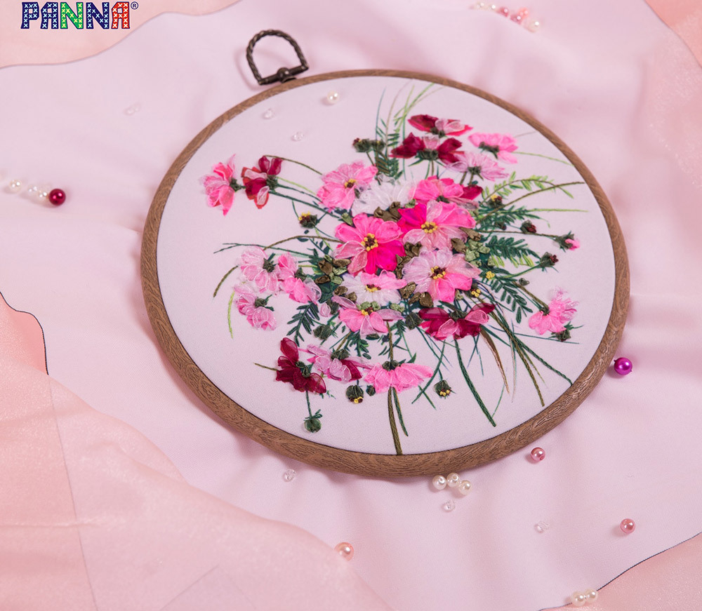 Набор для вышивания "PANNA" "Живая картина" JK-2002 "Дыхание нежности" 19 х 19 см