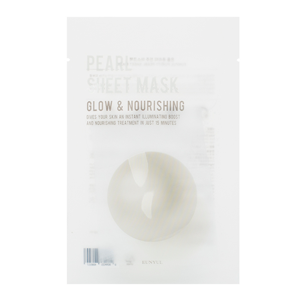 Eunyul Маска тканевая для ухода за кожей лица с экстрактом жемчуга Natural Moisture Mask
