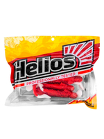 Виброхвост Helios Jap 3,15"/8 см Red Sparkles WT 7шт. (HS-32-034)