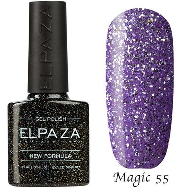 Гель-лак Elpaza Magic Glitter №55