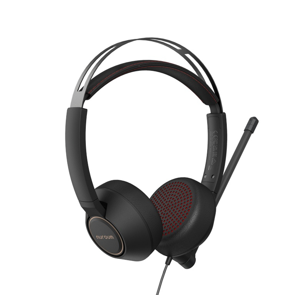 Nuroum HP11DU (черный) гарнитура, поворотные динамики на 270°