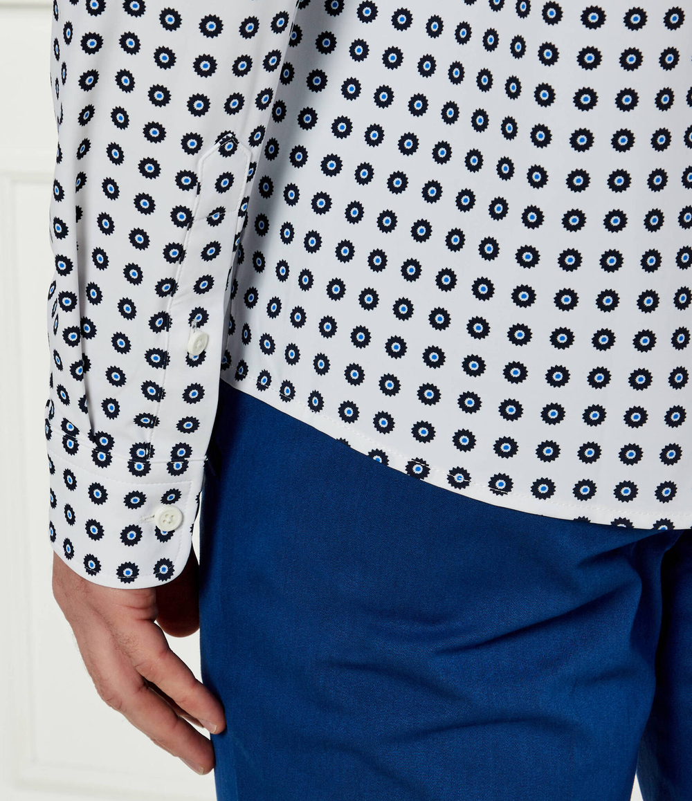 Рубашка P-ROAN-kent-C1-233 BOSS BLACK - белый(50527532)