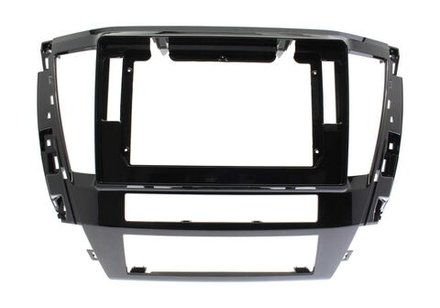 Комплект рамки с разъёмами 10"+can Mitsubishi Pajero Sport 2021+ (прямоугольный климат)большая - Car-Smart 7076N10