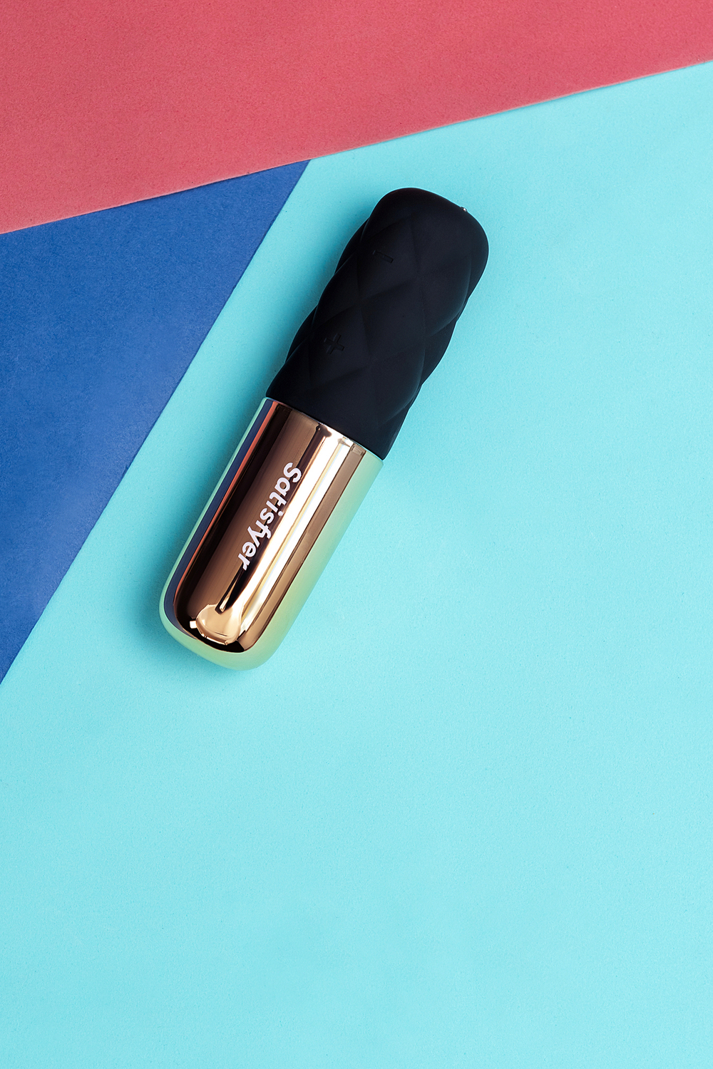 Вибромассажер Satisfyer Mini Lovely Honey черный золото 11,4 см