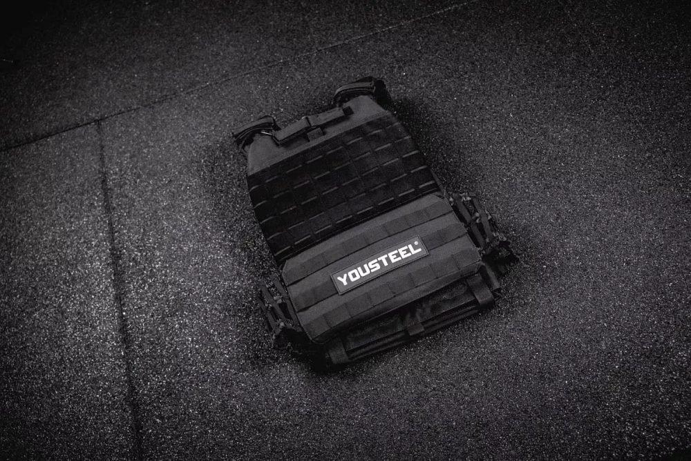 Жилет утяжелитель c плитами, 12 кг