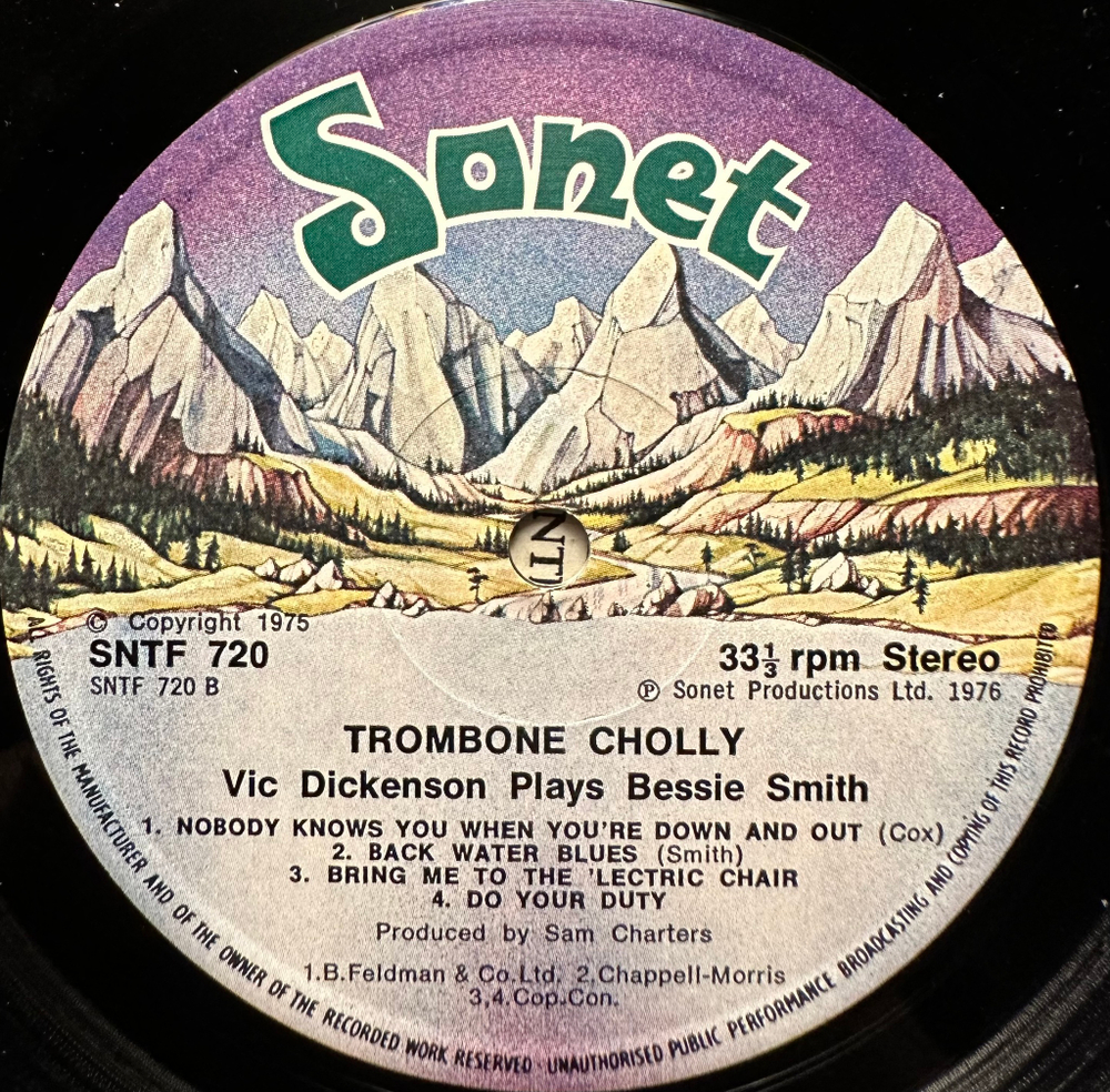 Vic Dickenson - Trombone Cholly (Англия 1975г.)