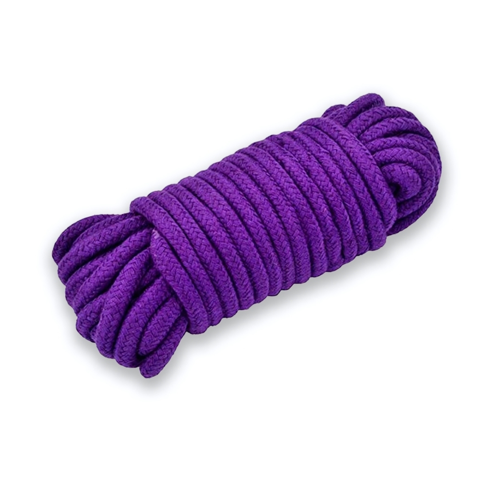 Бондаж для связывания фиолетовый 9 м