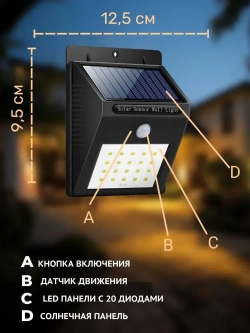 Лучшее Уличный светильник, количество ламп:20шт
