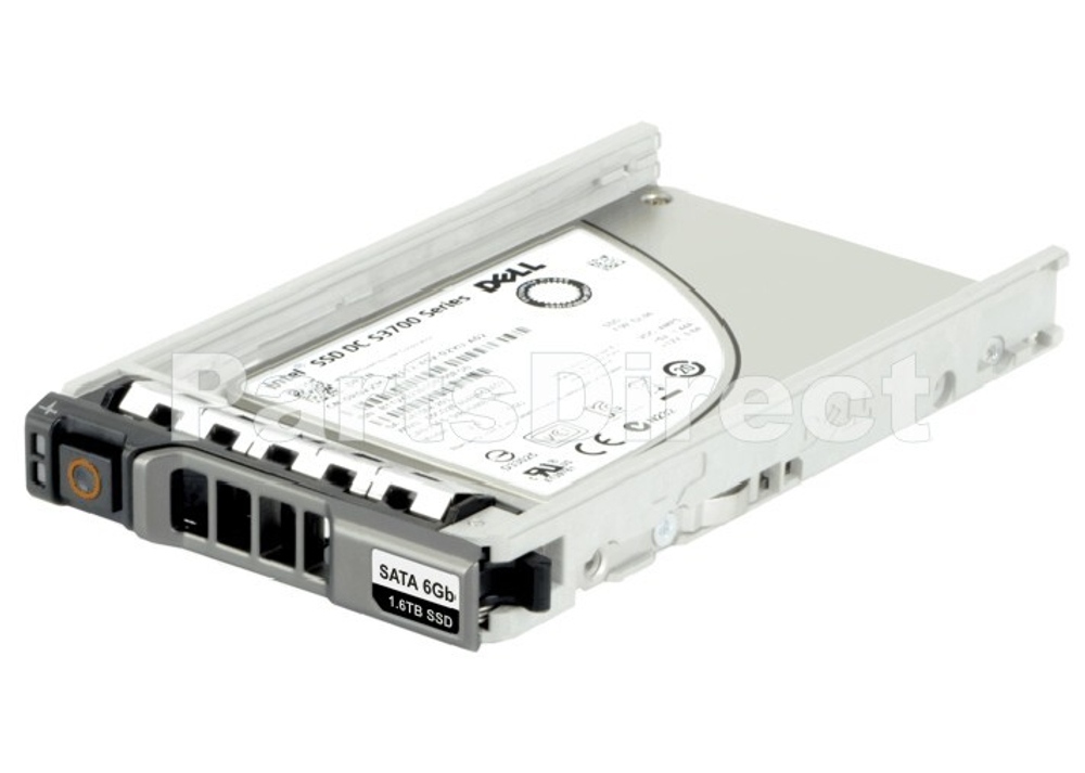 Накопитель SSD Dell 400-ARSF 1.6-TB 6G 2.5 MLC SATA MU SSD w/G176J
