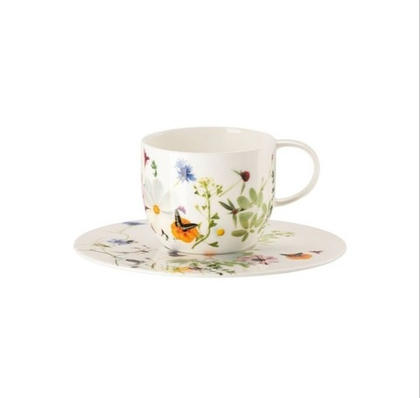 Кофейная чашка с блюдцем Rosenthal Brilliance Grand Air (200 мл)