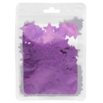 Конфетти «Звездочки галограмма» 15 г (2 см), Фиолетовый