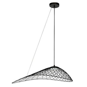 Подвесной светильник LED 8W 3000К 10127/760 Black чёрный Tressage LOFT IT