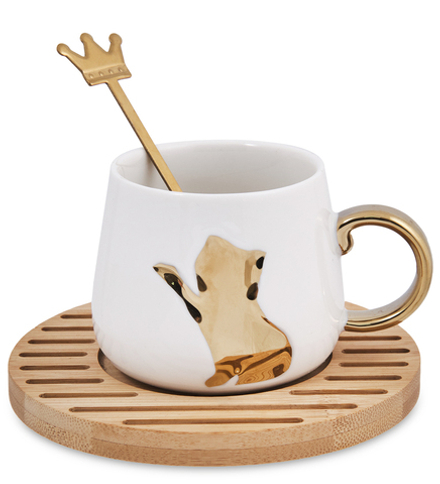 GAEM Art MUG-414/1 Чайная пара «Кошечка»