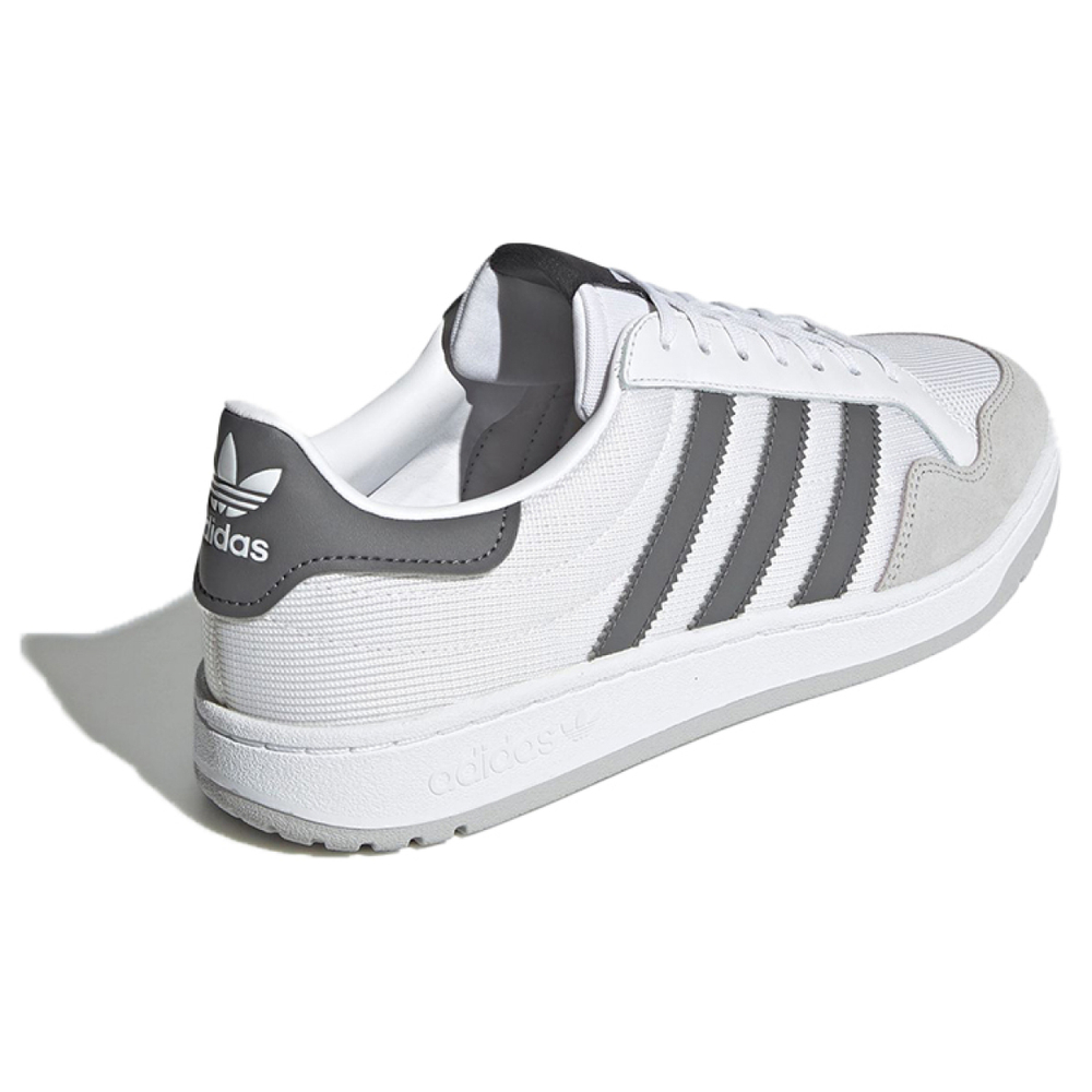 Кроссовки Adidas Originals Team Court White White Grey