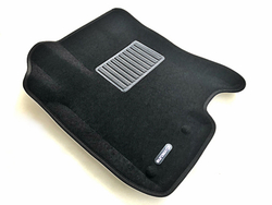 Коврики салона для NISSAN Qashqai (2007-2013) Euromat 3D Business черные. Арт. EMC3D-003714