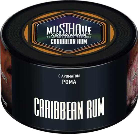 Табак для кальяна Must Have Undercoal 25г Carribean Rum (Ром)