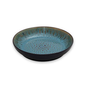 Тарелка для пасты 21 TURQUOISE LOTUS