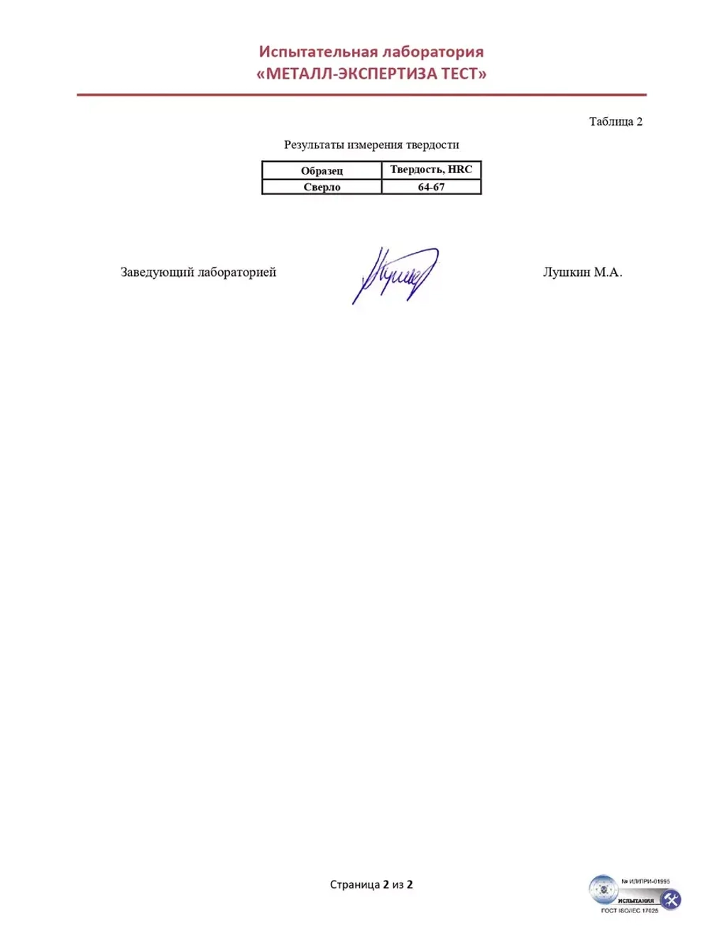 Сверло по металлу 5,2 мм - 5 шт Сталь Р4М3
