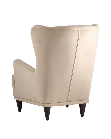 Кресло Скотт велюр бежевый