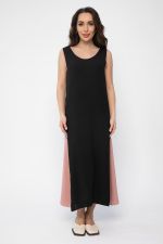 Сарафан Новый сезон (черно-розовый) П13630-10М LT Collection