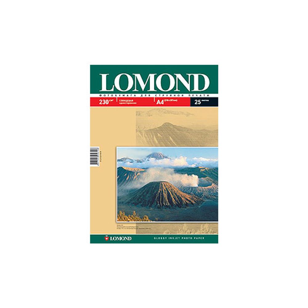0102025 Lomond Бумага IJ А3 (глянц) 230г/м2 (50 л) | Lomond