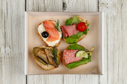 Мини-бокс тапасов 120гр.