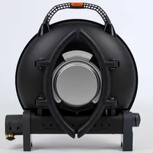Портативный газовый гриль O-Grill 900MT bicolor black-cream + адаптер А, 1 горелка