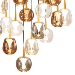 8937+24PL Люстра подвесная ANDROMEDA