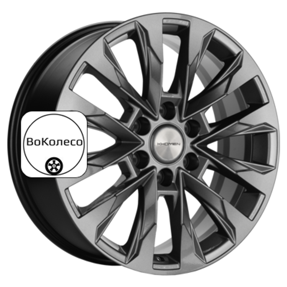8x20/6x114,3 ET40 D67,1 KHW2010 (Mohave) Gray Khomen Wheels