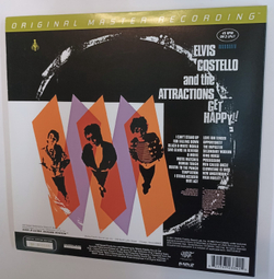 Elvis Costello And The Attractions Get Happy 2LP 45RPM (US 2011) Original Master Recording