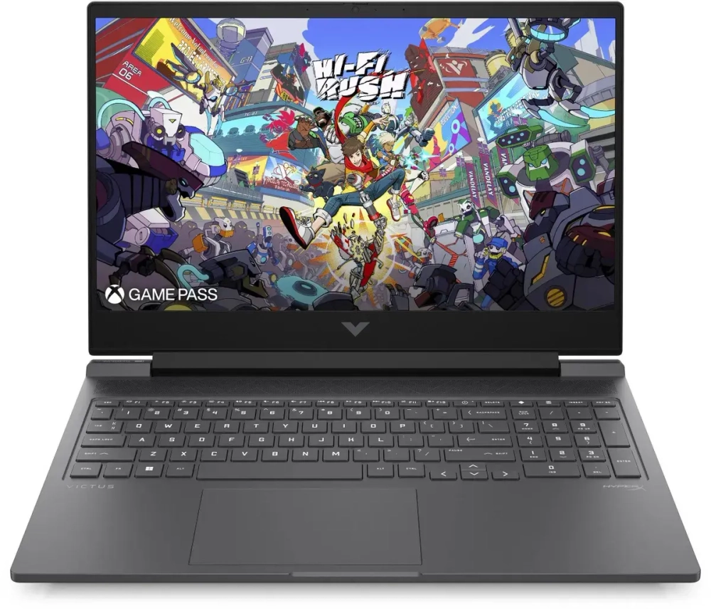 Ноутбук HP Victus 16-s1023dx, 16.1" (1920x1080) IPS 144 Гц/AMD Ryzen 7 8845HS/16 ГБ DDR5/512 ГБ SSD/NVIDIA GeForce RTX 4070 для ноутбуков (8 Гб)/Windows 11 Home, Серый (A1SV3UA)