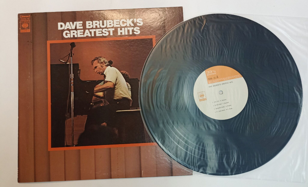 Винтажная виниловая пластинка LP Dave Brubeck Dave Brubeck's Greatest Hits (Japan 1977)