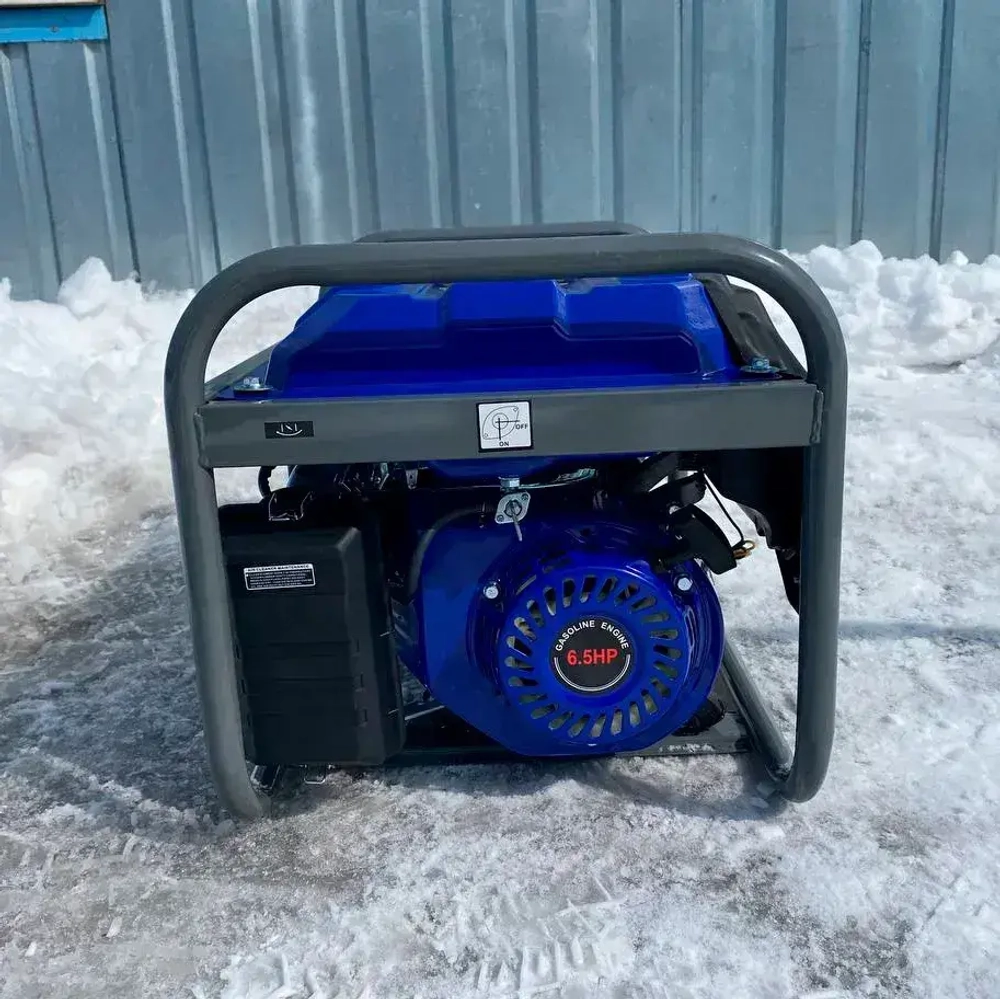 Генератор бензиновый / Медная обмотка/ 2 розетки 220V