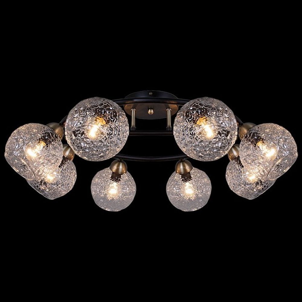 Потолочная люстра ILLUMICO  IL0296-8CSQ-79 BK AB
