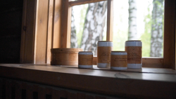 Малая фарфоровая пиала или миска для завтрака с берестой. Коллекция Лермонтовская или Тарханская.