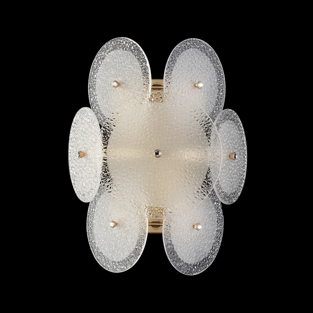 Бра Crystal Lux DANDELION AP2 GOLD