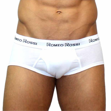 Мужские трусы брифы белые Romeo Rossi RR366-1 Brief