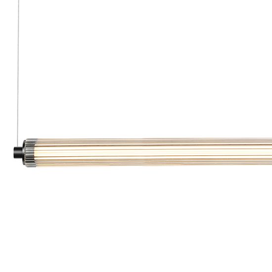 SL6224.413.01 Светильник подвесной ST-Luce Черный/Прозрачный LED 1*30W 4000K BAMBOO