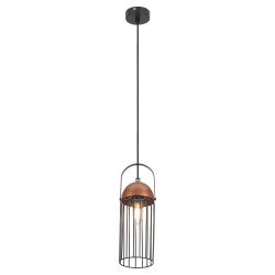 Светильник подвесной (подвес) Rivoli Anemon 5062-201 1 х E27 40 Вт лофт - кантри | Rivoli