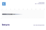 Бор твердосплавный Frank Dental типа FG - C.135.014.UF.FG