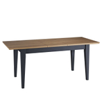 Стол обеденный «Форест» со вставкой 160-199х80 серый 7012/бейц-масло